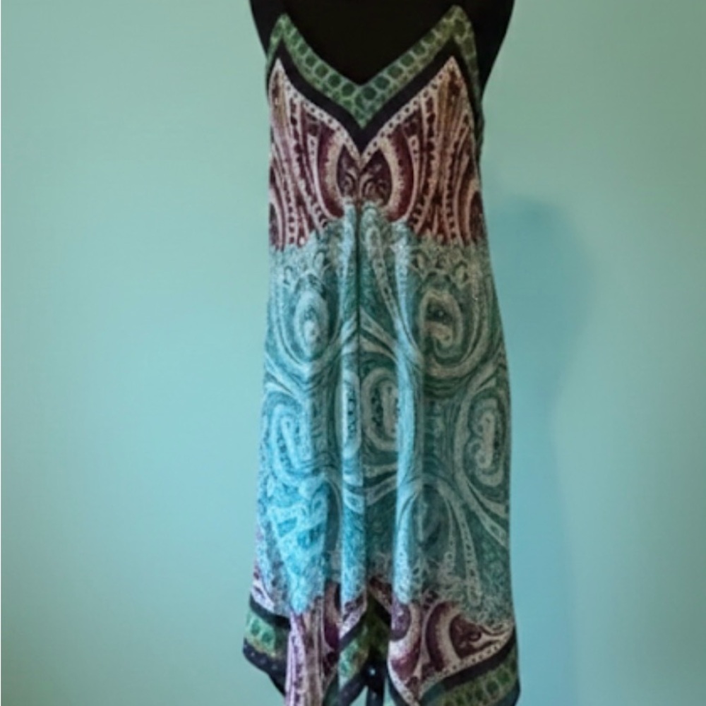 BOHEMIAN SASSY SUMMERTIME DRESS.COOL & COMFY. NEW WITH TAGS.SIZE MEDIUM